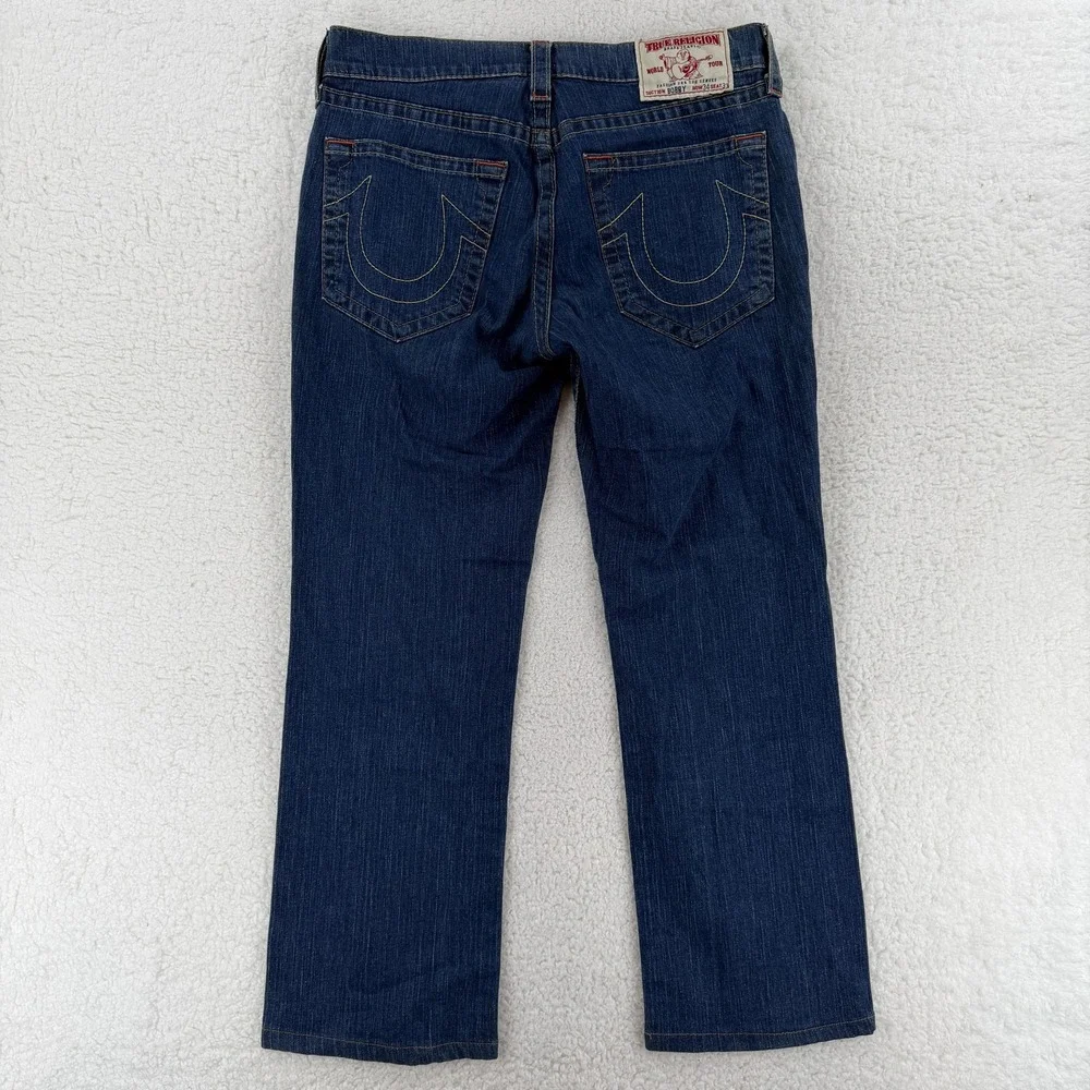 True‎ Religion Ricky Jeans Mens 34x33 Relaxed Straight Denim Made USA (34x30)